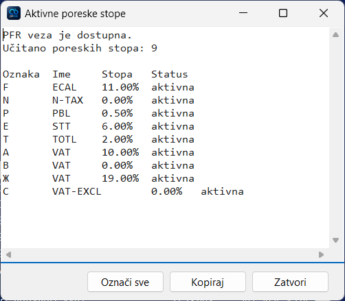 Aktivne poreske stope